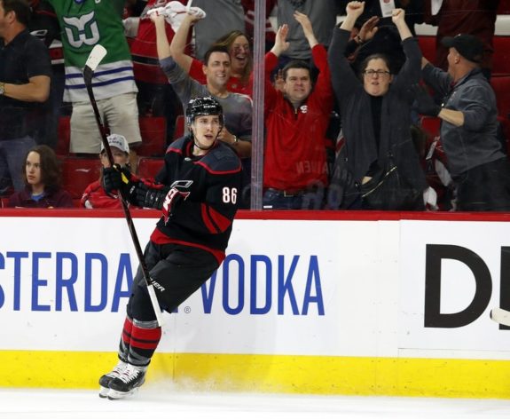 Carolina Hurricanes' Teuvo Teravainen