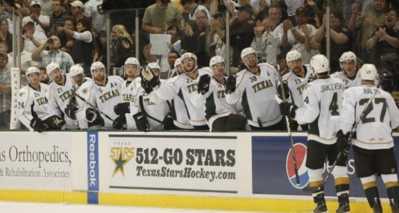 Texas Stars Bench