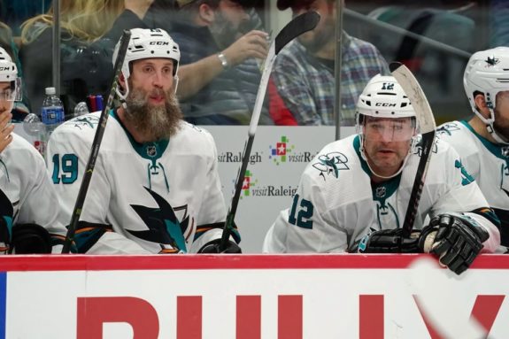 San Jose Sharks Joe Thornton Patrick Marleau