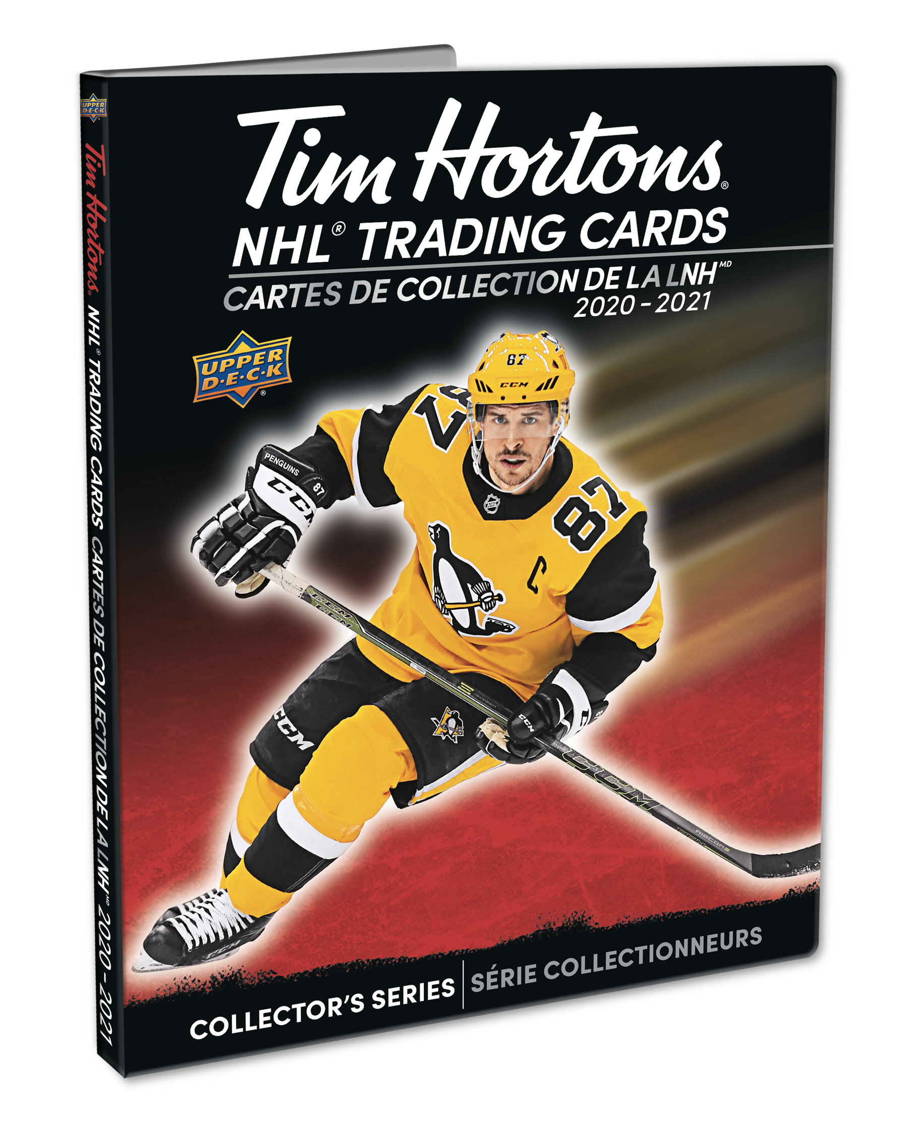 2020-21 Tim Hortons Hockey Binder Sidney Crosby