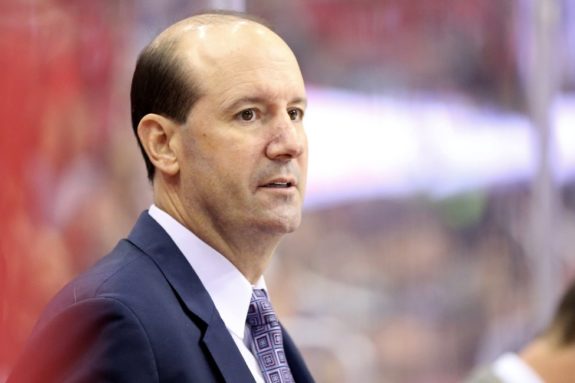 Washington Capitals head coach Todd Reirden