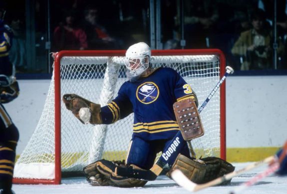 Goalie Tom Barrasso