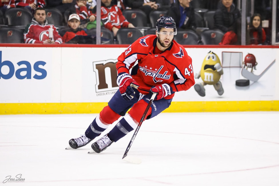 Tom Wilson misses morning skate before Game Two in Florida, causing Capitals  bottom six to be jumbled