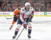 Wilson Snaps Tie with 3rd Period Goal, Caps Edge Blackhawks