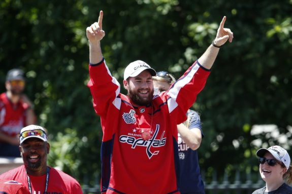 Capitals right wing Tom Wilson