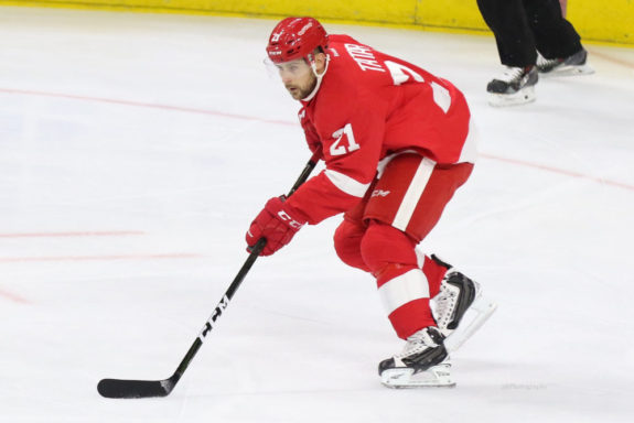 Detroit Red Wings forward Tomas Tatar.