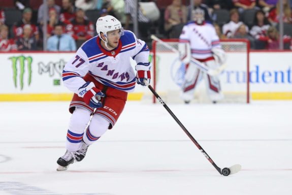 Rangers defenseman Tony DeAngelo