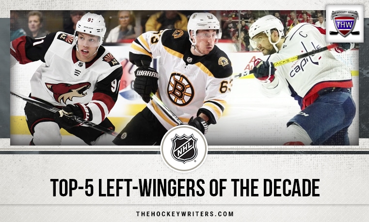 best left wingers in nhl