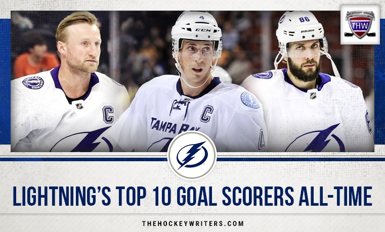 Tampa Bay Lightning's Top-10 Goal Scorers All-Time