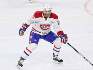 Montreal Canadiens forward Torrey Mitchell