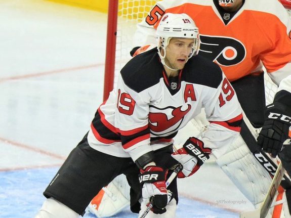 Devils forward, Travis Zajac