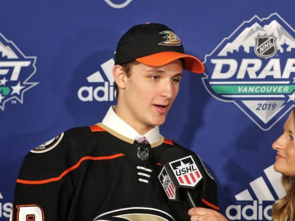 Trevor Zegras Anaheim Ducks 2019 NHL Draft