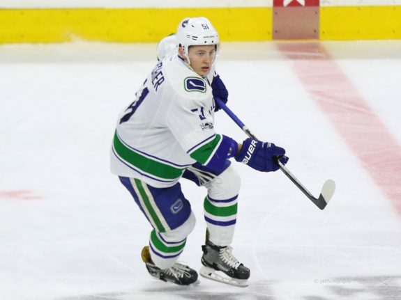 Troy Stecher Vancouver Canucks