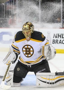 Boston Bruins goalie Tuukka Rask