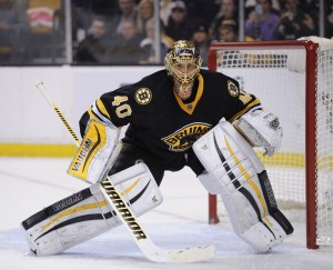 It's been a rough go for Rask this season, who's starting to feel the heat a bit. (Bob DeChiara-USA TODAY Sports)