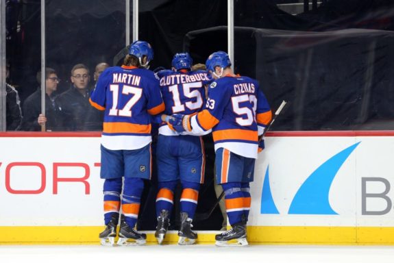 Matt Martin Cal Clutterbuck Casey Cizikas