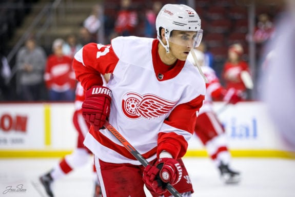 Valtteri Filppula of the Detroit Red Wings