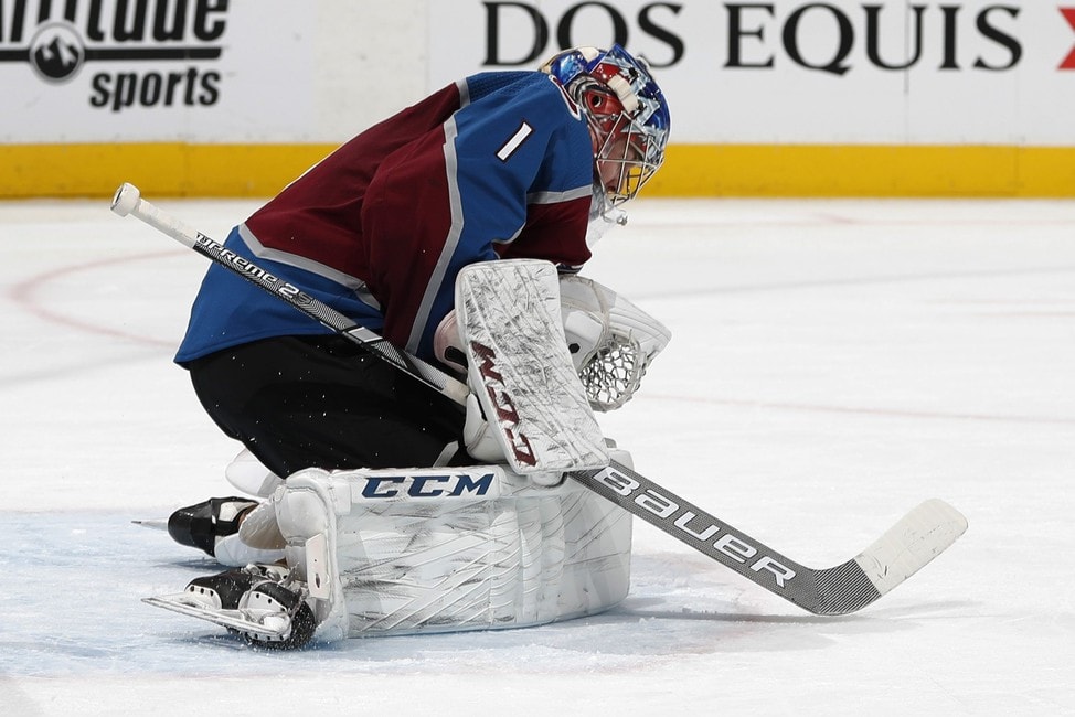 Colorado Avalanche Blank Vegas Golden Knights - Varlamov Gets Shutout