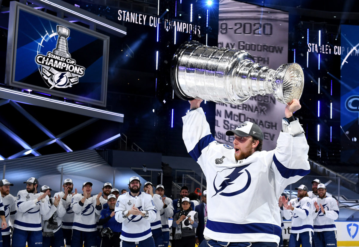 Andrei Vasilevskiy Tampa Bay Lightning 2020 Stanley Cup