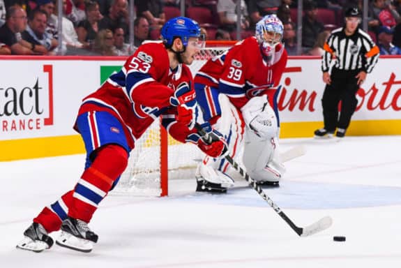 Montreal Canadiens defenceman Victor Mete - 