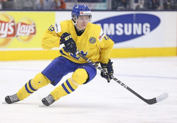 Victor Olofsson Team Sweden Sabres Prospect