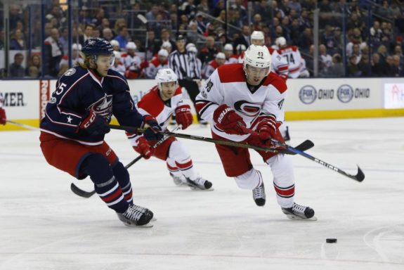 Carolina Hurricanes center, Victor Rask