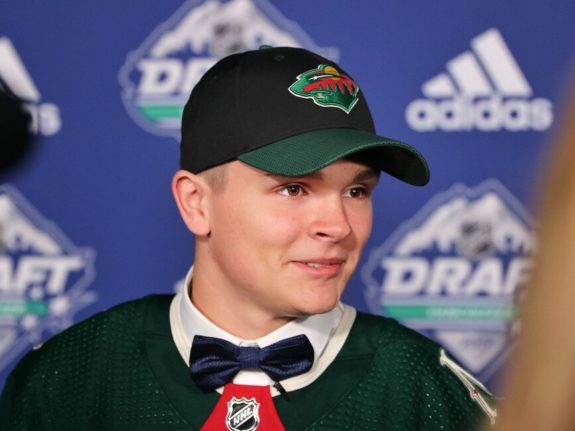 Vladislav Firstov Minnesota Wild Draft