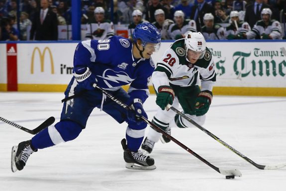 Lightning center Vladislav Namestnikov