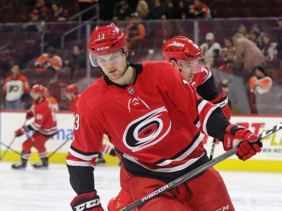 Warren Foegele, Carolina Hurricanes