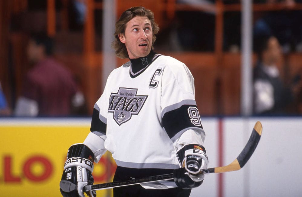 Wayne Gretzky Los Angeles Kings 1991 1992 Game Used Jersey - Game
