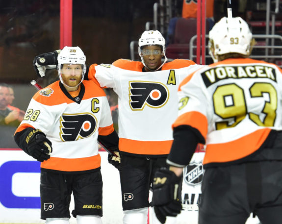 Claude Giroux, Wayne Simmonds