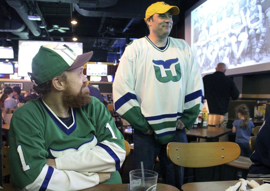 The Hurricanes unveiled Hartford Whalers throwbacks; people are mad online  