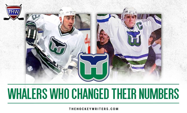 Hartford Whalers Who Changed Their Numbers