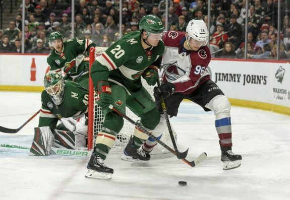 Colorado Avalanche Mikko Rantanen Minnesota Wild Ryan Suter