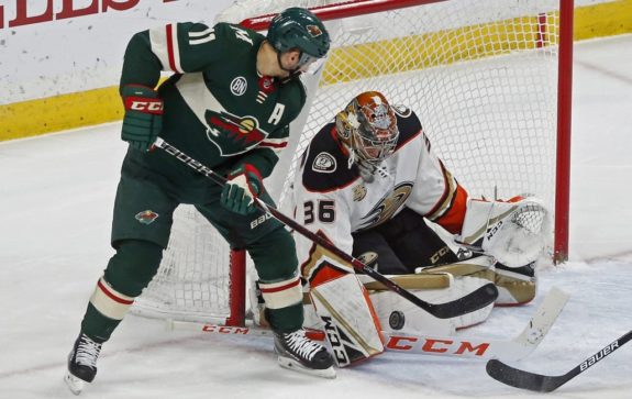 John Gibson, Zach Parise