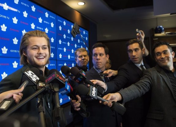 Toronto Maple Leafs forward William Nylander