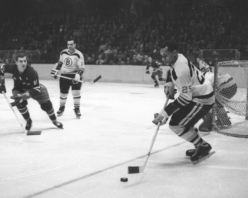 Hometown of Willie O'Ree to place skate of NHL player who broke