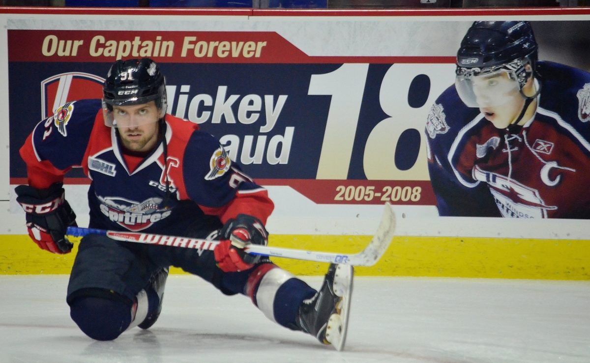 Windsor Spitfires Aaron Luchuk