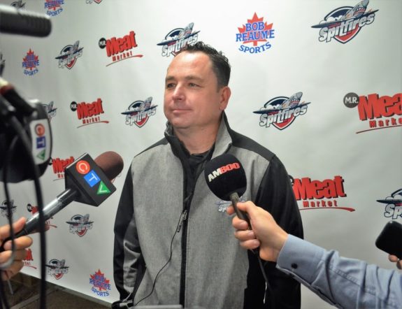 Windsor Spitfires' GM Bill Bowler