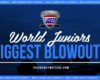 World Junior Championships All-Time Biggest Blowouts