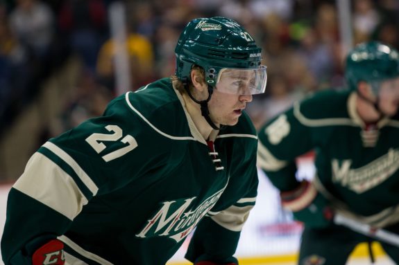 Zac Dalpe Minnesota Wild