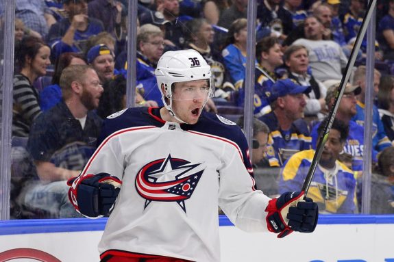 Blue Jackets center Zac Dalpe