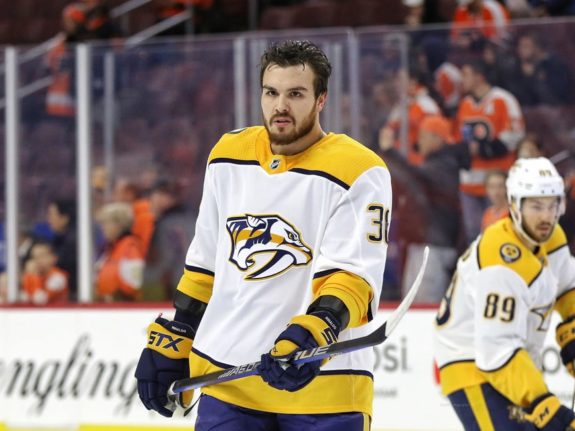 Zac Rinaldo Nashville Predators