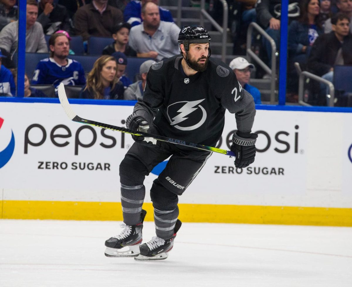 Zach Bogosian Tampa Bay Lightning