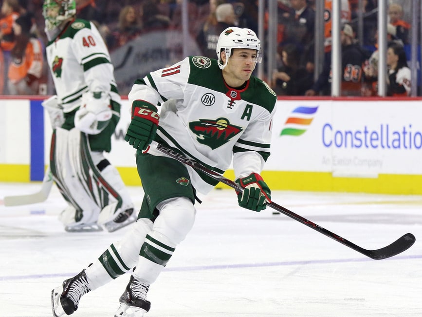 Minnesota Wild left winger Zach Parise sustains concussion, out