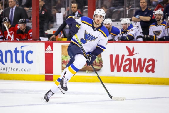 Zach Sanford St. Louis Blues