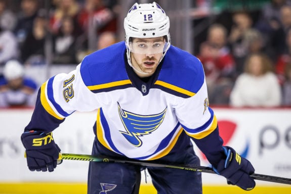 Zach Sanford St. Louis Blues