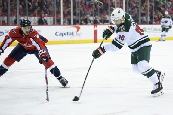 Minnesota Wild Jason Zucker Washington Capitals John Carlson