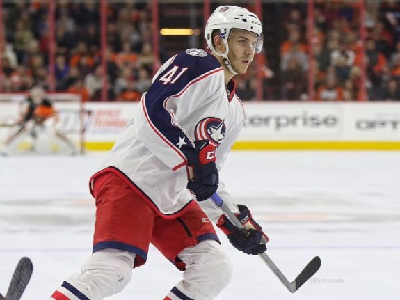 Columbus Blue Jackets center Alexander Wennberg