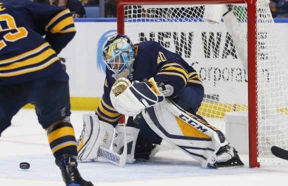 Buffalo Sabres goalie Carter Hutton